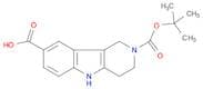 2-(tert-Butoxycarbonyl)-2,3,4,5-tetrahydro-1H-pyrido[4,3-b]indole-8-carboxylic acid