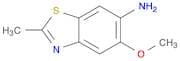 5-Methoxy-2-methylbenzo[d]thiazol-6-amine