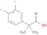 2-(3,4-Difluorophenyl)-2-methylpropanoic acid
