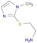 2-((1-Methyl-1H-imidazol-2-yl)thio)ethanamine