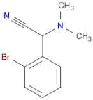 2-(2-Bromophenyl)-2-(dimethylamino)acetonitrile