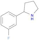2-(3-fluorophenyl)pyrrolidine