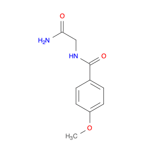 2-[(4-methoxyphenyl)formamido]acetamide