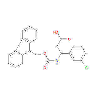 3-(3-Chloro-phenyl)-3-(9H-fluoren-9-ylmethoxycarbonylamino)-propionic acid