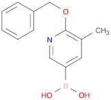 2-Benzyloxy-3-methylpyridine-5-boronic acid