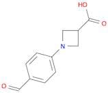 1-(4-Formylphenyl)azetidine-3-carboxylic acid