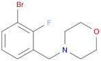 1-Bromo-2-fluoro-3-(morpholinomethyl)benzene