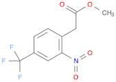 Methyl 2-(2-nitro-4-(trifluoromethyl)phenyl)acetate