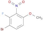 1-Bromo-2-fluoro-4-methoxy-3-nitrobenzene