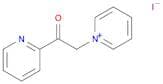 Pyridinium,1-[2-oxo-2-(2-pyridinyl)ethyl]-, iodide (1:1)