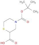 4-(tert-Butoxycarbonyl)thiomorpholine-2-carboxylic acid