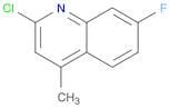2-Chloro-7-fluoro-4-methylquinoline
