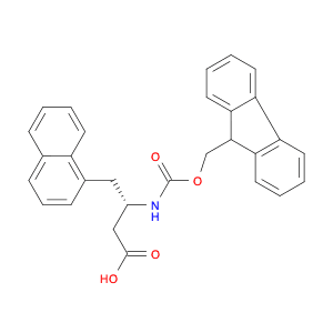 (S)-3-((((9H-Fluoren-9-yl)methoxy)carbonyl)amino)-4-(naphthalen-1-yl)butanoic acid