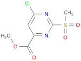 Methyl 6-chloro-2-(methylsulfonyl)pyrimidine-4-carboxylate