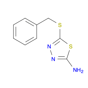 1,3,4-Thiadiazol-2-amine,5-[(phenylmethyl)thio]-