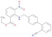 Ethyl-2-[[(2'-cyanobiphenyl-4-yl)methyl]amino]-3-nitrobenzoate