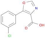 5-(3-Chlorophenyl)oxazole-4-carboxylic acid