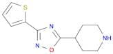 4-[3-(Thien-2-yl)-1,2,4-oxadiazol-5-yl]piperidine