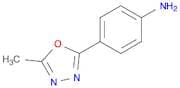 4-(5-Methyl-1,3,4-oxadiazol-2-yl)aniline
