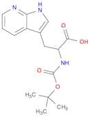 2-((tert-Butoxycarbonyl)amino)-3-(1H-pyrrolo[2,3-b]pyridin-3-yl)propanoic acid
