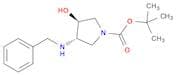 (3S,4S)-tert-Butyl 3-(benzylamino)-4-hydroxypyrrolidine-1-carboxylate