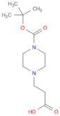 3-(4-(tert-Butoxycarbonyl)piperazin-1-yl)propanoic acid