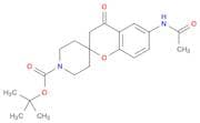 6-Acetylamino-4-oxo-2-spiro(N-Boc-piperidine-4-yl)-benzopyran