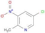 5-Chloro-2-methyl-3-nitropyridine