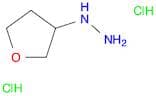 1-(tetrahydrofuran-3-yl)hydrazine dihydrochloride