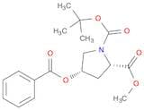 (2S,4S)-1-tert-Butyl 2-methyl 4-(benzoyloxy)pyrrolidine-1,2-dicarboxylate