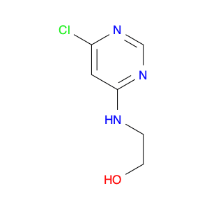 2-[(6-chloro-4-pyrimidinyl)amino]ethanol