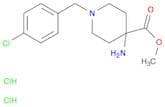 Methyl 4-amino-1-(4-chlorobenzyl)piperidine-4-carboxylate DiHCl
