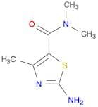 2-amino-N,N,4-trimethyl-1,3-thiazole-5-carboxamide
