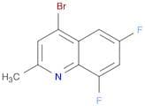 4-Bromo-6,8-difluoro-2-methylquinoline