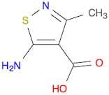 5-Amino-3-methylisothiazole-4-carboxylic acid