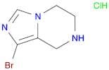 1-Bromo-5,6,7,8-tetrahydroimidazo[1,5-a]pyrazine hydrochloride