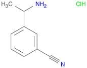 3-(1-AMINOETHYL)BENZONITRILE-HCl