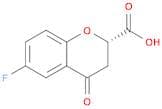 (S)-6-Fluoro-4-oxochroman-2-carboxylic acid