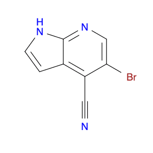 5-Bromo-1H-pyrrolo[2,3-b]pyridine-4-carbonitrile