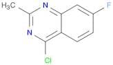 4-Chloro-7-fluoro-2-methylquinazoline