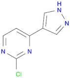 2-Chloro-4-(1H-pyrazol-4-yl)pyrimidine