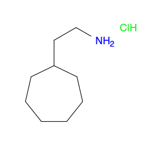 2-Cycloheptylethanamine hydrochloride