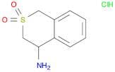 3,4-Dihydro-1h-s,s-di-oxo-isothiochromen-4-amine, HCl