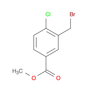 Benzoic acid,3-(bromomethyl)-4-chloro-, methyl ester