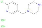 1-((6-Chloropyridin-3-yl)methyl)piperazine dihydrochloride