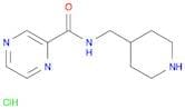 N-(Piperidin-4-ylmethyl)pyrazine-2-carboxamide hydrochloride