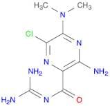 3-Amino-N-(aminoiminomethyl)-6-chloro-5-(dimethylamino)-2-pyrazinecarboxamide