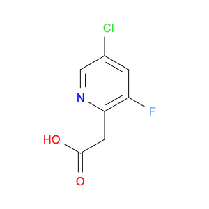 2-(5-Chloro-3-fluoropyridin-2-yl)acetic acid