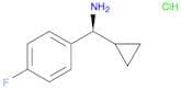 (S)-Cyclopropyl(4-fluorophenyl)methanamine hydrochloride