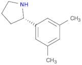 (S)-2-(3,5-Dimethylphenyl)pyrrolidine